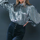 RUNWAY TREND FOILED TOP