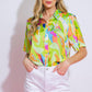 UP FOR ANYTHING WOVEN TOP