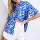 BEAUTIFUL BORDERS WOVEN TOP