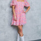 THE MOST NOTABLE WOVEN MINI DRESS