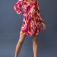 GET ON BOARD WOVEN PLISSE MINI DRESS