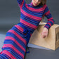 NOTEWORTHY SHINE SWEATER MIDI DRESS