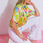 UP FOR ANYTHING WOVEN TOP