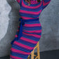 NOTEWORTHY SHINE SWEATER MIDI DRESS