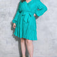 CATCH THE WIND WOVEN MINI DRESS