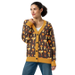 Mushroom Forager Cozy Fall Knitted Cardigan 2XS - 3XL