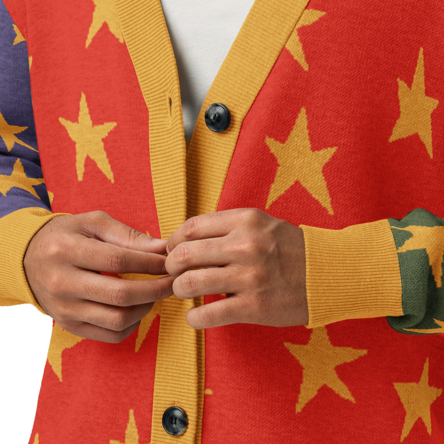 Wizard's Starry Shawl Knitted Cardigan 2XS - 3XL