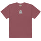Cute Little Ghost Embroidered Men’s sized garment-dyed Comfort Colors heavyweight t-shirt S - 3XL