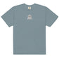 Cute Little Ghost Embroidered Men’s sized garment-dyed Comfort Colors heavyweight t-shirt S - 3XL