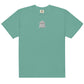 Cute Little Ghost Embroidered Men’s sized garment-dyed Comfort Colors heavyweight t-shirt S - 3XL