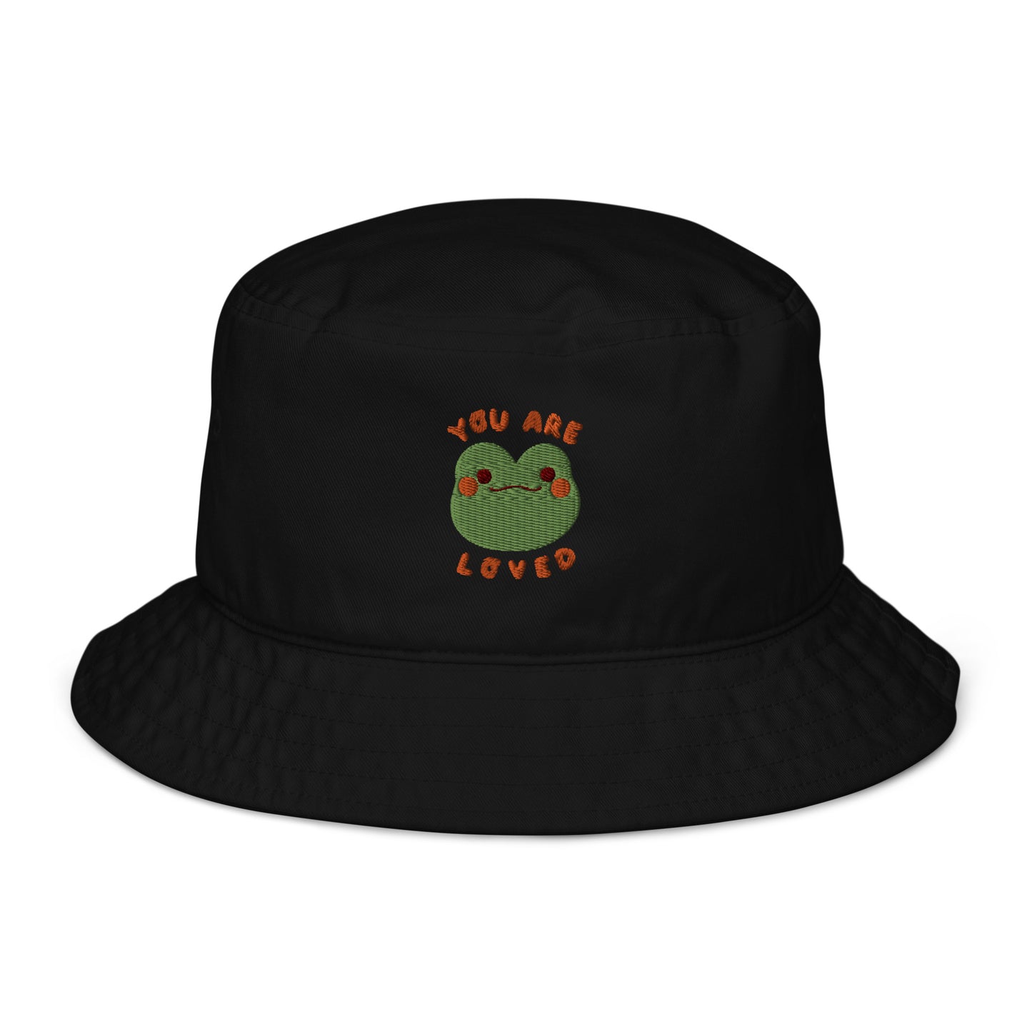 Friendly Froggy Organic bucket hat