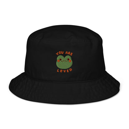 Friendly Froggy Organic bucket hat