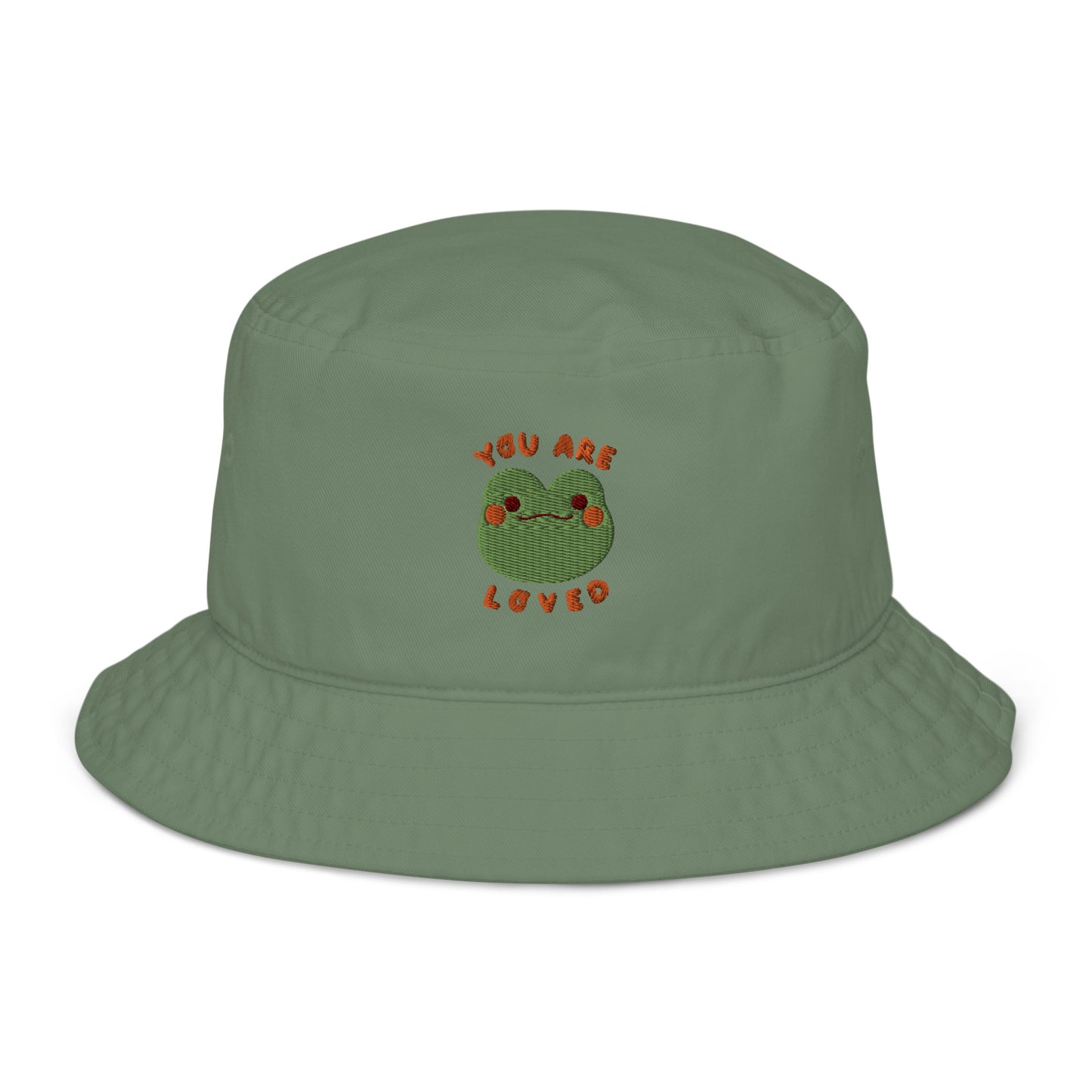Friendly Froggy Organic bucket hat