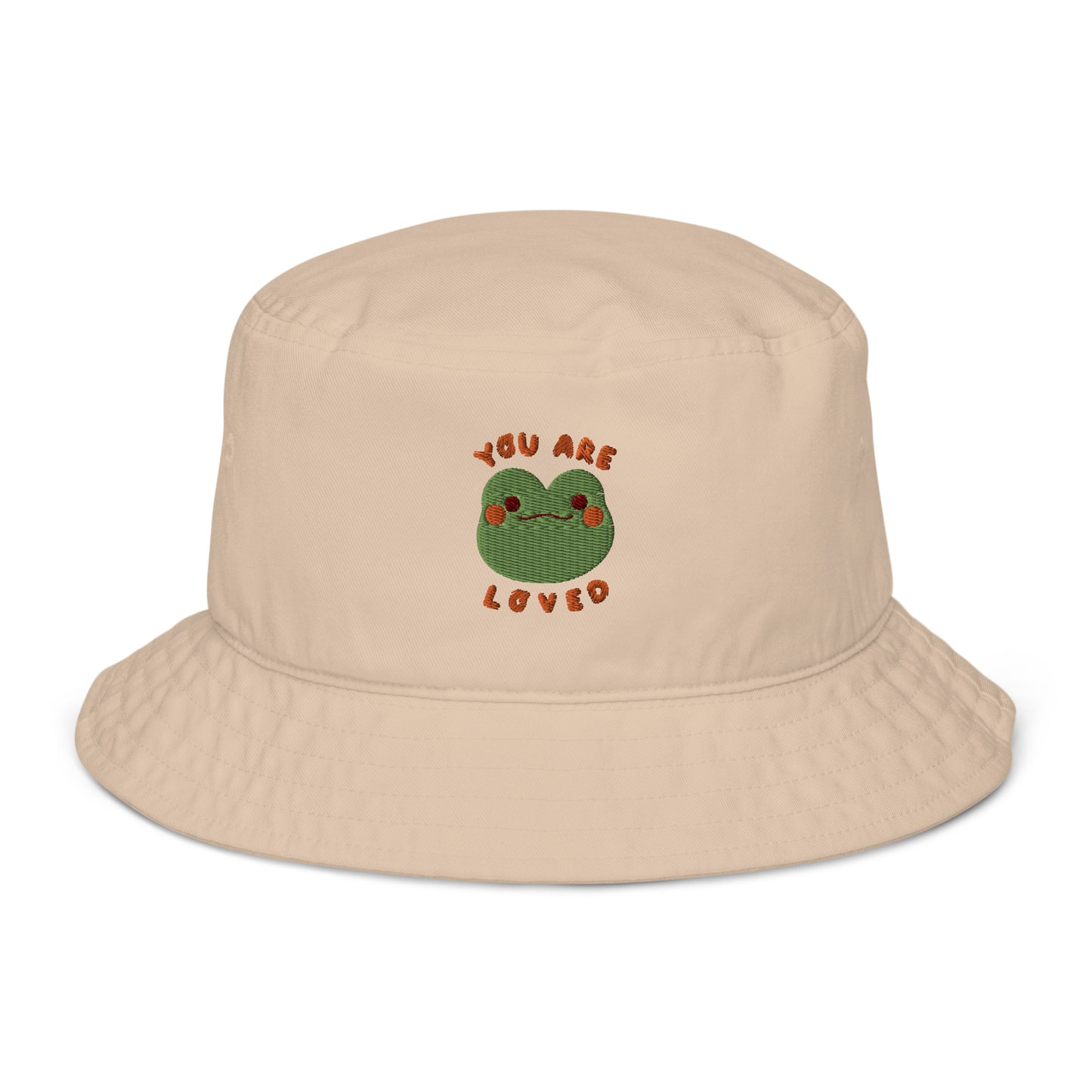 Friendly Froggy Organic bucket hat