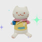 ✨PRÉ-ENCOMENDA✨Noodlecat Plushie com capuz removível - em estoque em abril de 2024