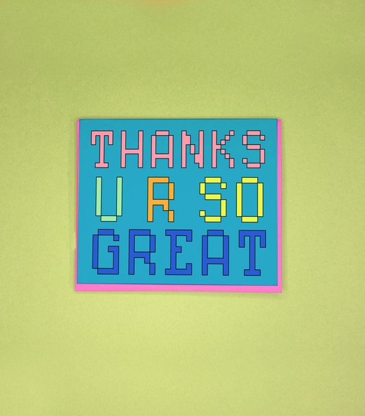 CARD - Great Thanks