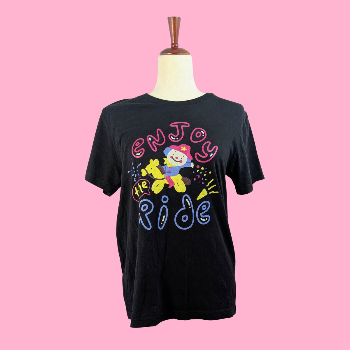 Aproveite a camiseta Ride Cowboy Clown S - 4XL