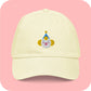 Chapéu de pai Lil Clown bordado Pastel Clowncore