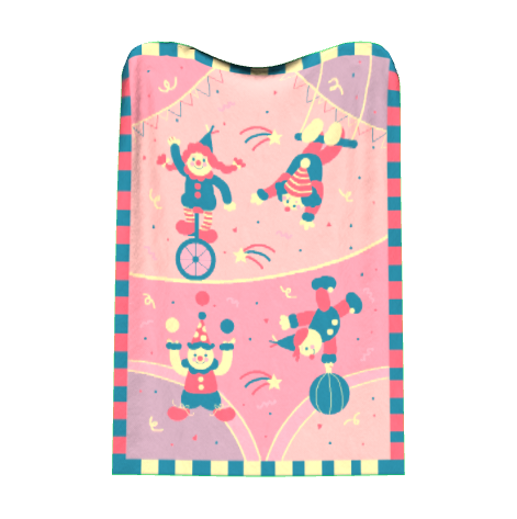 At the Circus Clowncore Woven Blanket