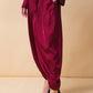POWERFUL CHARM WOVEN SATIN PANTS