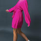 BRING THE VIBES SWEATER MINI DRESS