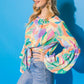 SIGHT SET ON TONIGHT WOVEN TOP