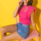 YOU'RE ON MY MIND TULLE TOP