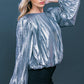 KEY IT DOWN WOVEN TOP