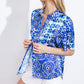 BEAUTIFUL BORDERS WOVEN TOP