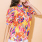 I CROSS MY HEART WOVEN TOP