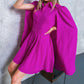 MY SECRET STYLE WOVEN MINI DRESS