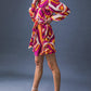 GET ON BOARD WOVEN PLISSE MINI DRESS