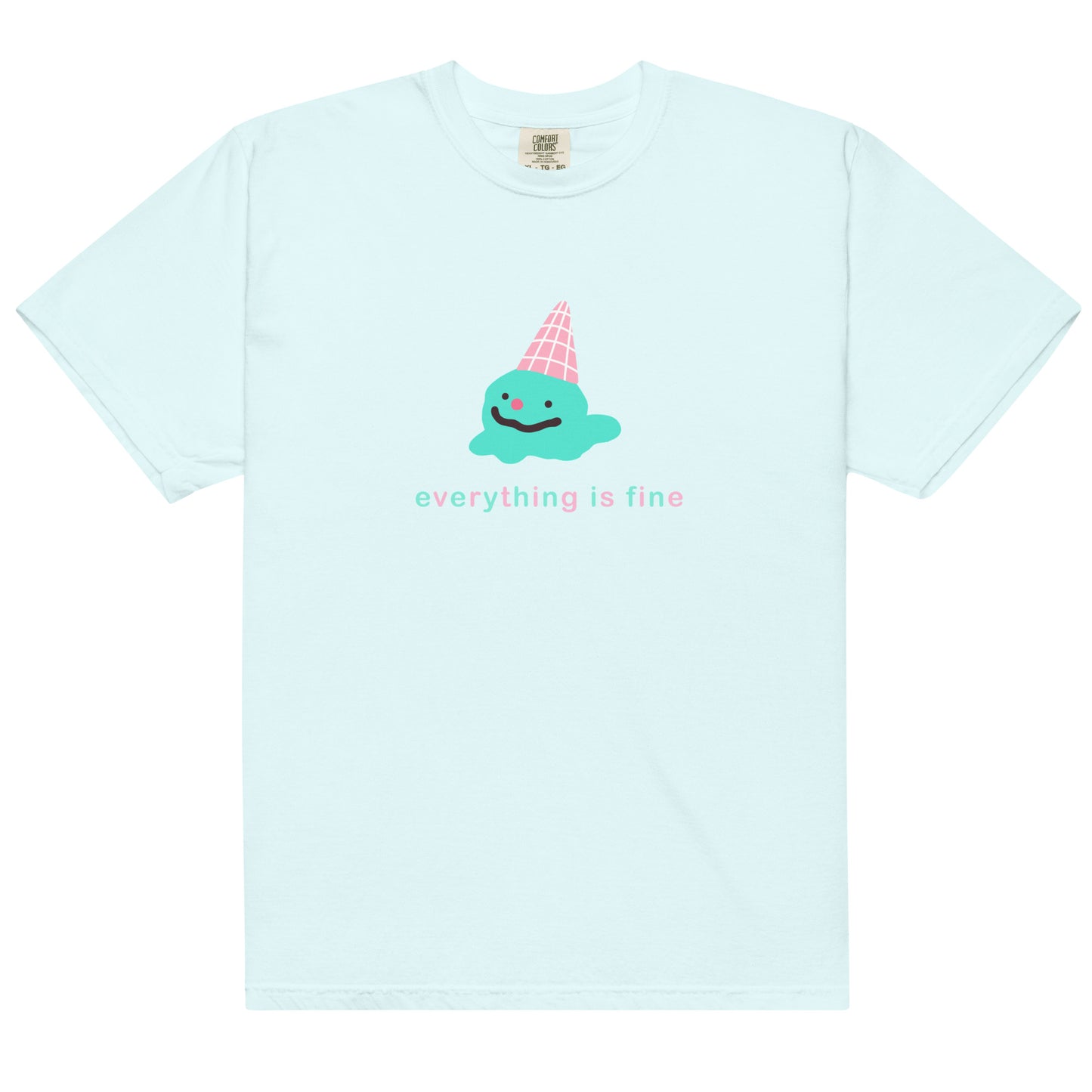 Everything is Fine Comfort Colors Unisex garment-dyed heavyweight t-shirt