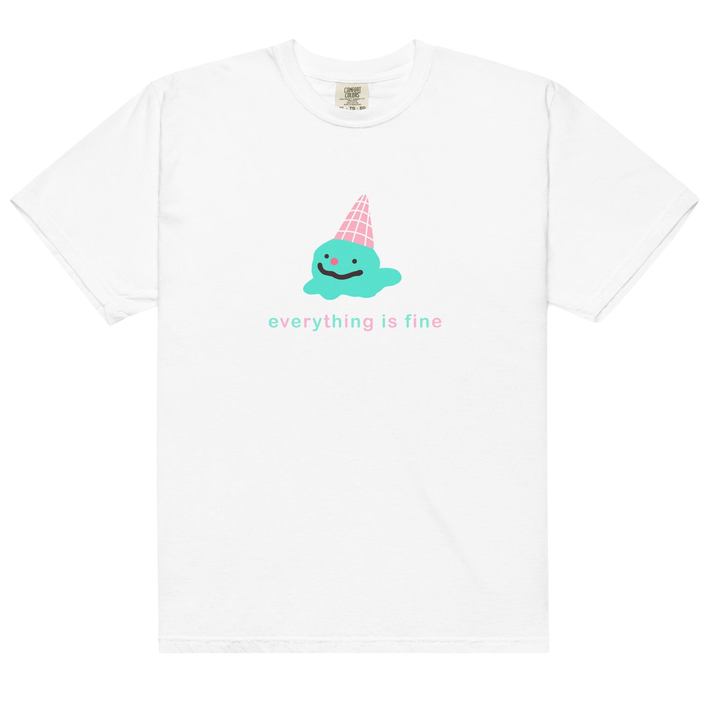 Everything is Fine Comfort Colors Unisex garment-dyed heavyweight t-shirt