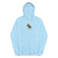 Cute Capybara Embroidered Think Cappy Thoughts Unisex midweight hoodie S -2XL
