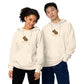 Cute Capybara Embroidered Think Cappy Thoughts Unisex midweight hoodie S -2XL