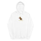 Cute Capybara Embroidered Think Cappy Thoughts Unisex midweight hoodie S -2XL