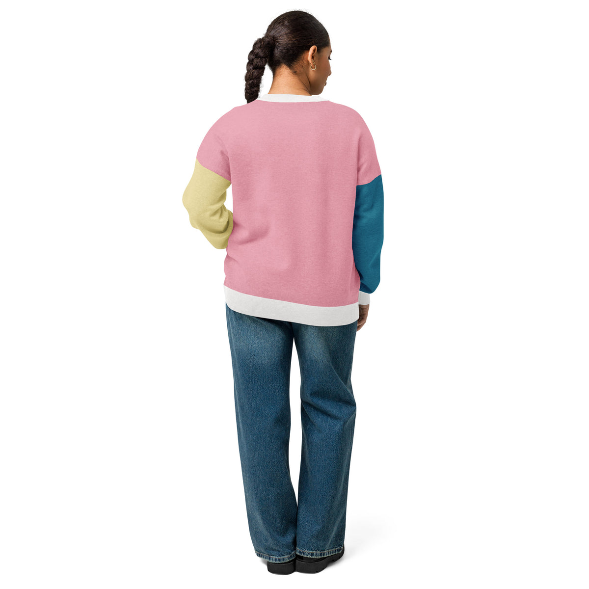 Daisy the Clown Relaxed fit knitted crew neck sweater | Clowncore Sweater