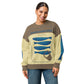 Sardine Sweater Relaxed fit knitted crew neck sweater | Unique Sweater