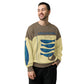 Sardine Sweater Relaxed fit knitted crew neck sweater | Unique Sweater