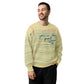 Yellow Notebook Paper Sweater You're Doing Great | Teacher Gift | Relaxed fit knitted crew neck sweater