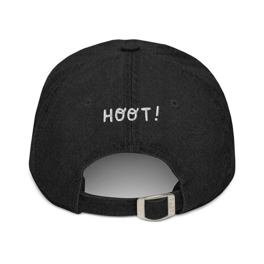 Give a Hoot Denim Hat