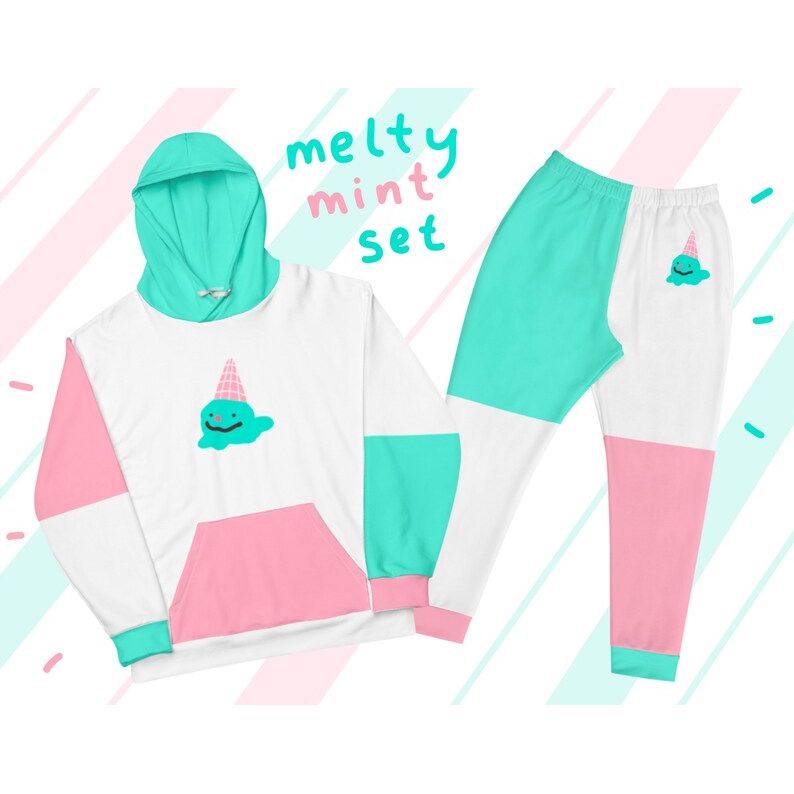 Melty Mint Ice Cream Joggers XS - 3XL
