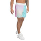 Trans Pride Pastel Rainbow Men's Sized Recycled Athletic Shorts 2XS - 6XL