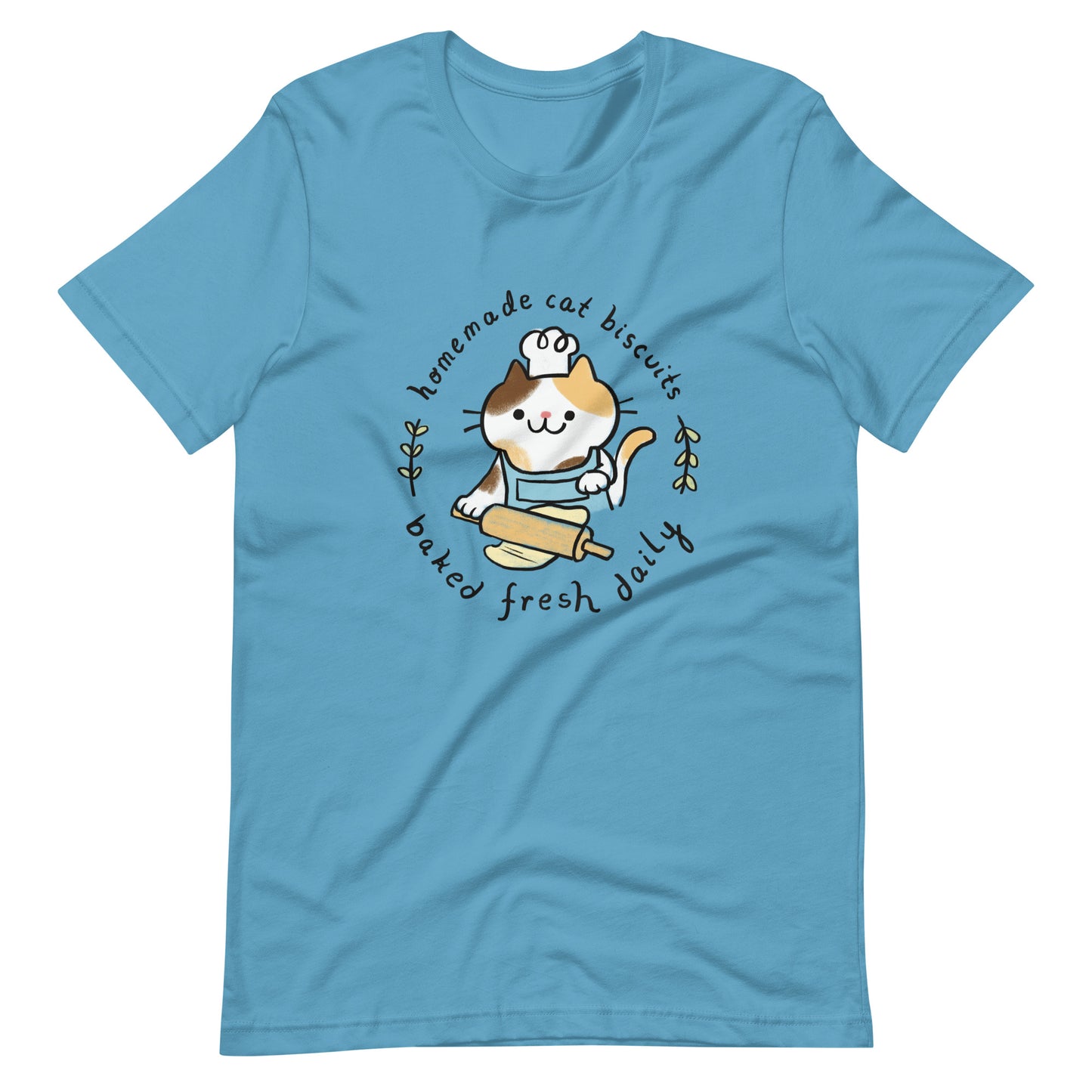 Homemade Cat Biscuits Baked Fresh Daily Unisex t-shirt XS - 4XL