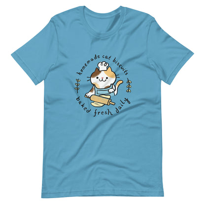 Homemade Cat Biscuits Baked Fresh Daily Unisex t-shirt XS - 4XL