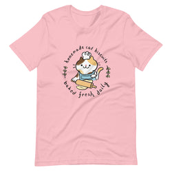 Homemade Cat Biscuits Baked Fresh Daily Unisex t-shirt XS - 4XL